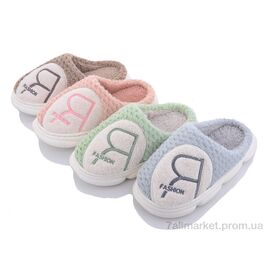 Тапки жіночі для будинку Весна/осінь ST80 mix (12 пар р.36-41) "Elmob" недорого оптом від прямого постачальника