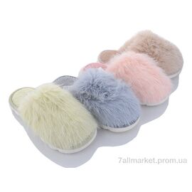 Фотография Тапки женские для дома Весна/осень ST97A mix (12 пар р.36-41) "Elmob" недорого оптом от прямого поставщика