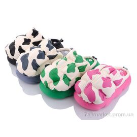 Тапки жіночі для будинку Зима PL35 mix (12 пар р.36-41) "Elmob" недорого оптом від прямого постачальника