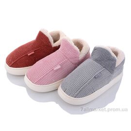 Тапки жіночі для будинку Зима PL42 mix (9 пар р.36-41) "Elmob" недорого оптом від прямого постачальника