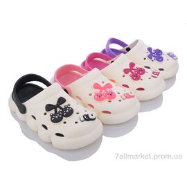 Крокси жіночі літні Літо W21 mix (12 пар р.36-41) "Elmob" недорого оптом від прямого постачальника