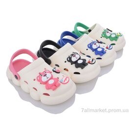 Крокси жіночі літні Літо W22 mix (12 пар р.36-41) "Elmob" недорого оптом від прямого постачальника