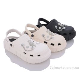 Крокси жіночі літні Літо W26 mix (15 пар р.35-40) "Elmob" недорого оптом від прямого постачальника