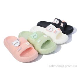Шльопанці жіночі полегшені Літо W57 mix (12 пар р.36-41) "Elmob" недорого оптом від прямого постачальника