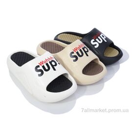 Шльопанці чоловічі пляжні Літо W51 mix (12 пар р.40-45) "Elmob" недорого оптом від прямого постачальника