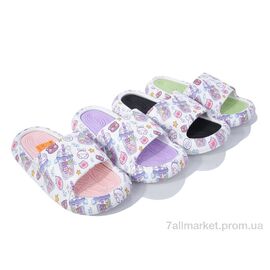 Шльопанці жіночі полегшені Літо W61A mix (12 пар р.36-41) "Elmob" недорого оптом від прямого постачальника