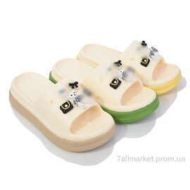 Шльопанці жіночі полегшені Літо W64 mix (12 пар р.35-40) "Elmob" недорого оптом від прямого постачальника