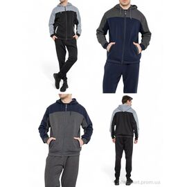 Спортивний костюм чоловічий Весна/осінь 9140 mix (6 шт. р.сіткаM-3XL) "Massmag" недорого оптом від прямого постачальника