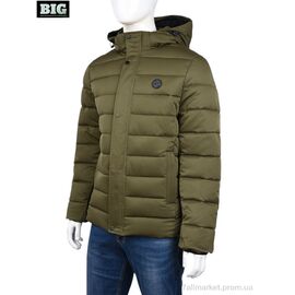 Куртка чоловіча Зима 3937-872-3 green (5 шт. р.сітка48-56) "BIG" недорого оптом від прямого постачальника