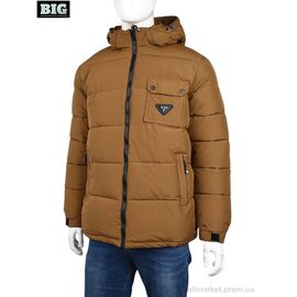Куртка чоловіча Зима 3937-8995-2 brown (5 шт. р.сітка48-56) "BIG" недорого оптом від прямого постачальника