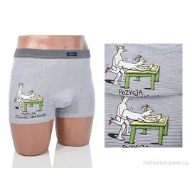 Труси Весна/осінь 3939-9011-2 mix (24 шт. р.сіткаL-3XL) "Мир" недорого оптом від прямого постачальника