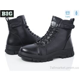 Черевики жіночі стильні Зима 3845-M1083-1 (6 пар р.36-40) "BIG" недорого оптом від прямого постачальника