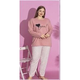 Костюм жіночий теплий 15460 beige р.L-4XL "Vehuiah" недорого оптом від прямого постачальника