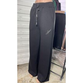 Штани спортивні жіночі теплі 197 black р.42-48 "VLADISLAVA" недорого оптом від прямого постачальника