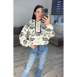 Худі жіноче 300 l.beige р.42-48 "VLADISLAVA" недорого оптом від прямого постачальника