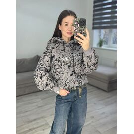 Фотография Худи женское 300-3 grey р.42-48 "VLADISLAVA" недорого оптом от прямого поставщика