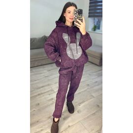 Костюм спортивний жіночий 303 purple р.42-48 "VLADISLAVA" недорого оптом від прямого постачальника