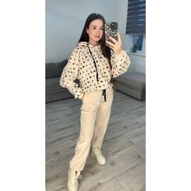 Фотография Костюм спортивный женский 316 beige р.42-48 "VLADISLAVA" недорого оптом от прямого поставщика