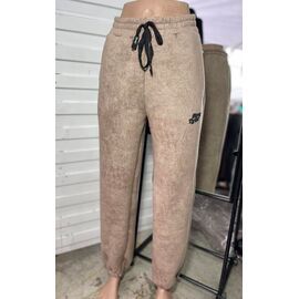 Штани спортивні жіночі теплі 322 beige р.42-48 "VLADISLAVA" недорого оптом від прямого постачальника