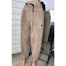 Штани спортивні жіночі теплі 323 beige р.42-48 "VLADISLAVA" недорого оптом від прямого постачальника