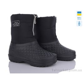 Чоботи з піни жіночі Зима 011 аляска чорний (8 пар р.36-41) "Selena" недорого оптом від прямого постачальника