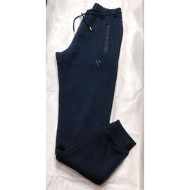 Фотография Штаны спортивные мужские утеплённые DG83 navy р.S-2XL "Dogan" недорого оптом от прямого поставщика