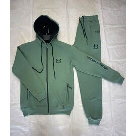 Фотография Костюм спортивный мужской DG373 green р.S-2XL "Dogan" недорого оптом от прямого поставщика