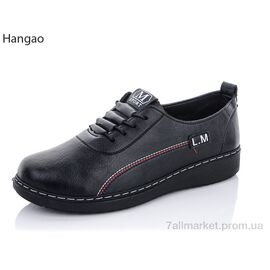 Фотография Туфли женские стильные Весна/осень M23-1 чорний (8 пар р.37-42) "LR.Brother" недорого оптом от прямого поставщика