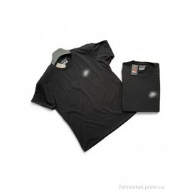Футболка чоловіча Літо N2 black (5 шт. р.сіткаM-3XL) "Verton" недорого оптом від прямого постачальника