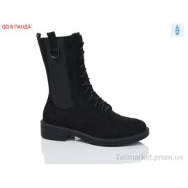 Черевики жіночі стильні Весна/осінь KU537-3-1 (6 пар р.36-41) "QQ&Панда" недорого оптом від прямого постачальника
