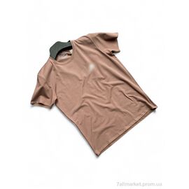 Футболка чоловіча Літо N22 beige (5 шт. р.сіткаM-3XL) "Verton" недорого оптом від прямого постачальника