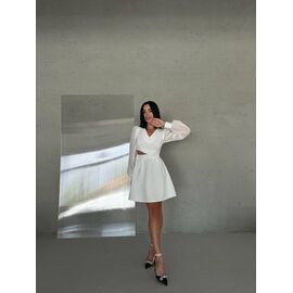 Плаття жіноче 226 white р.42-46 "Adam&Eva" недорого оптом від прямого постачальника