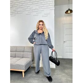 Костюм спортивний жіночий 230 grey р.48-62 "Adam&Eva" недорого оптом від прямого постачальника