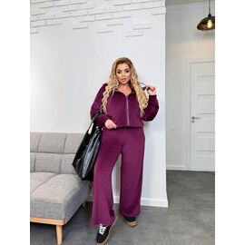 Костюм спортивний жіночий 230 purple р.48-62 "Adam&Eva" недорого оптом від прямого постачальника