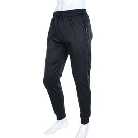 Штани спортивні чоловічі утеплені 3943-A41 black р.M-3XL "BIG clothes" недорого оптом від прямого постачальника