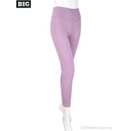 Лосінси жіночі Зима 3944-1502-2 violet (4 шт. р.сіткаL-3XL) "BIG" недорого оптом від прямого постачальника