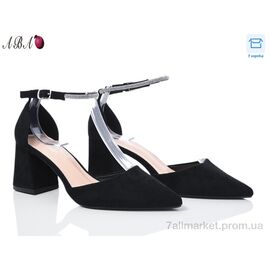 Туфлі жіночі стильні Весна/осінь QQ7ABA1-1 (8 пар р.36-41) "Aba" недорого оптом від прямого постачальника