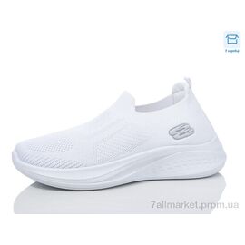 Кросівки жіночі модні Літо J1071 white (8 пар р.36-41) "Hongquan" недорого оптом від прямого постачальника