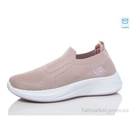 Кросівки жіночі модні Літо J1071 pink (8 пар р.36-41) "Hongquan" недорого оптом від прямого постачальника