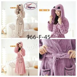 Халат жіночий теплий 966-F45 mix р.one size "Koloco" недорого оптом від прямого постачальника