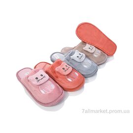 Фотография Тапки женские для дома Весна/осень H78 mix (6 пар р.36-41) "Vladimir" недорого оптом от прямого поставщика