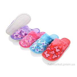 Фотография Тапки женские для дома Весна/осень A2 mix (6 пар р.36-41) "Vladimir" недорого оптом от прямого поставщика