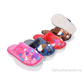 Фотография Тапки женские для дома Весна/осень S02 mix (6 пар р.36-41) "Vladimir" недорого оптом от прямого поставщика