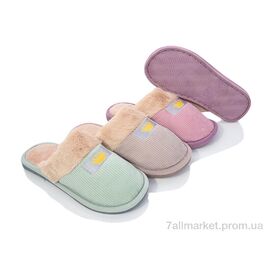 Фотография Тапки женские для дома Весна/осень H83 mix (6 пар р.36-41) "Vladimir" недорого оптом от прямого поставщика