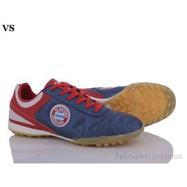 Футбольне взуття чоловічі Весна/осінь GER navy (8 пар р.36-39) "VS" недорого оптом від прямого постачальника