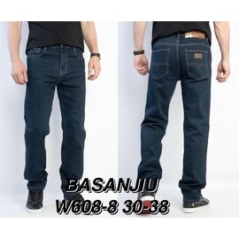 Джинси чоловічі 608-8 navy р.30-40 "God Baron" недорого оптом від прямого постачальника