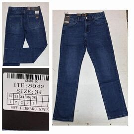 Джинси чоловічі 8042 navy р.32-38 "God Baron" недорого оптом від прямого постачальника
