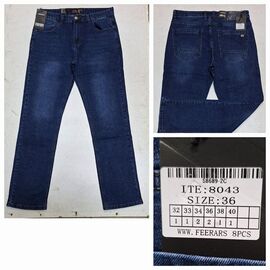 Джинси чоловічі 8043 navy р.32-40 "God Baron" недорого оптом від прямого постачальника