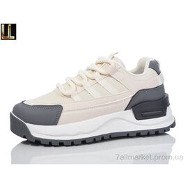 Кросівки жіночі модні Весна/осінь G633-73 (8 пар р.37-41) "Lilin" недорого оптом від прямого постачальника