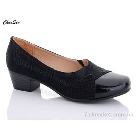 Фотография Туфли женские стильные Весна/осень 7305C-9 (8 пар р.37-42) "Chunsen" недорого оптом от прямого поставщика